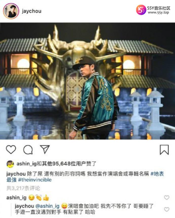 周杰伦ins