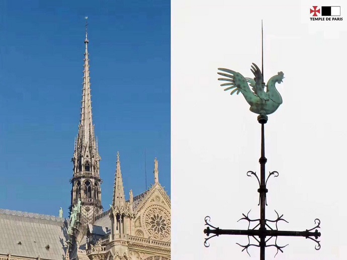 巴黎圣母院尖顶