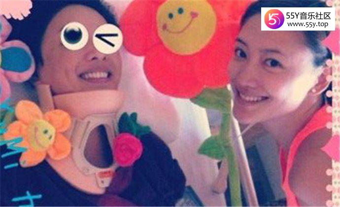 应采儿探望郑希怡照片