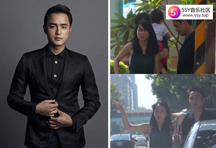 明道和老婆王婷萱被拍