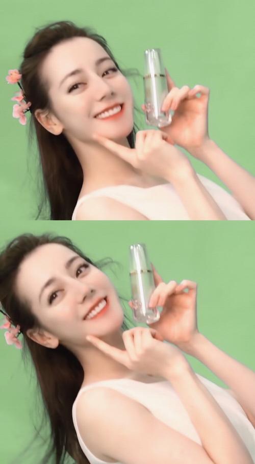 迪丽热巴代言百雀羚哪款产品