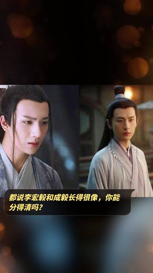 李宏毅和成毅谁更帅一点(成毅和谁长得很像)