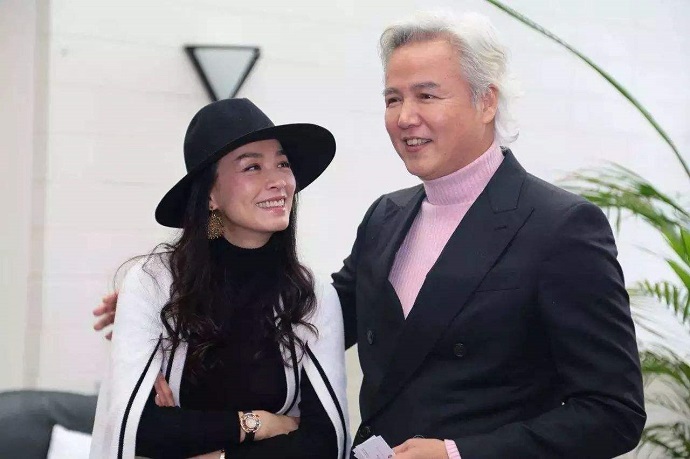 林瑞阳和张庭合照