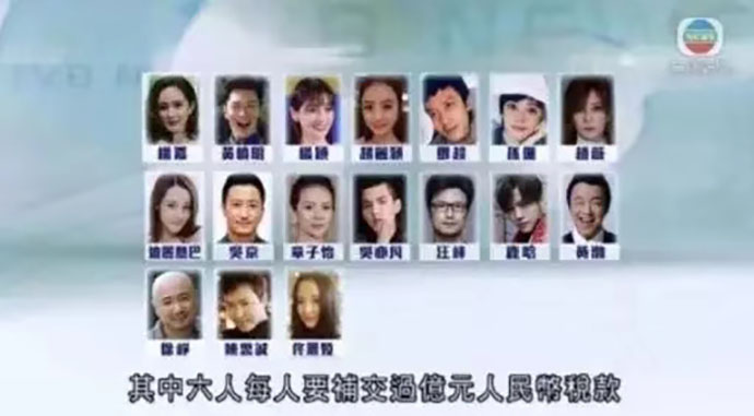 黄晓明夫妇被查税务