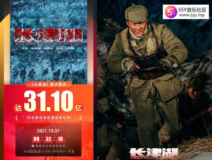 长津湖成影史历史片票房冠军