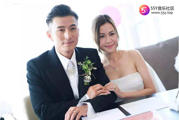 APPLE与陈山聪结婚照