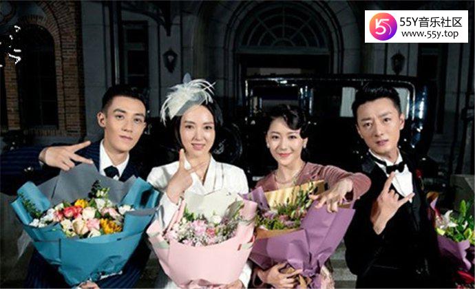 苏小玎董璇杀青照