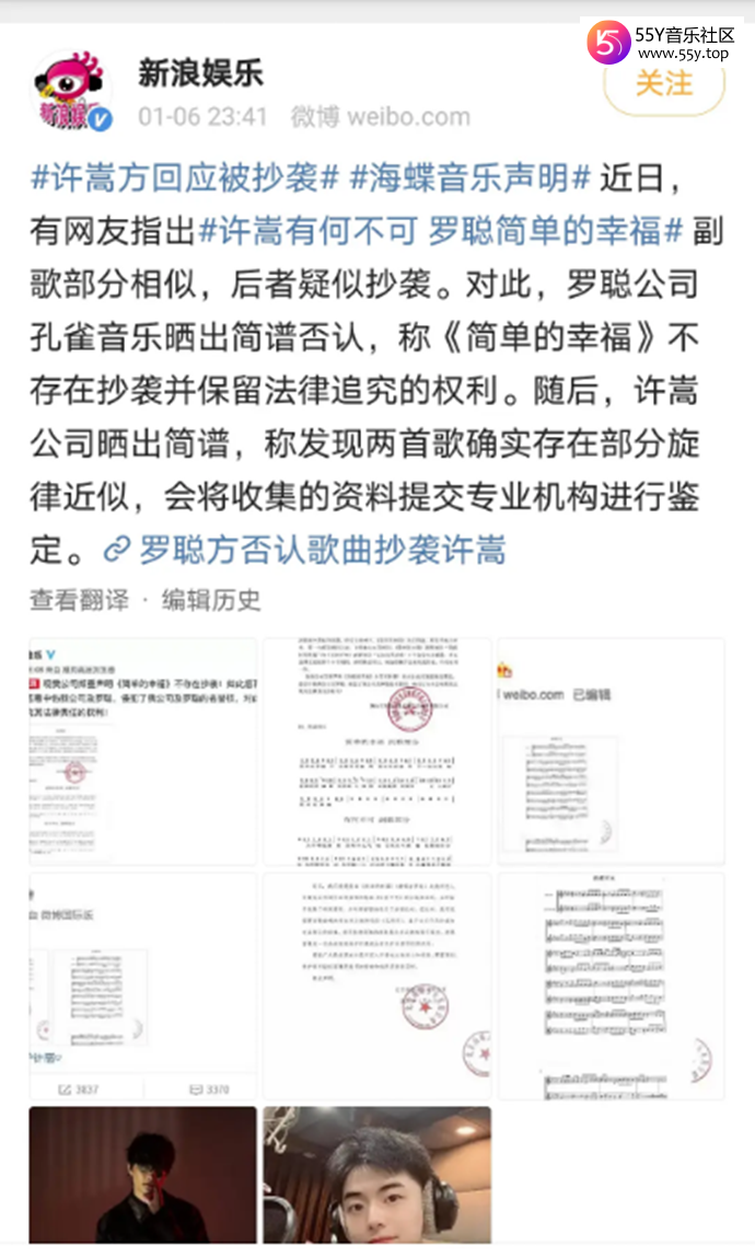 《简单的幸福》被疑抄袭《有何不可》