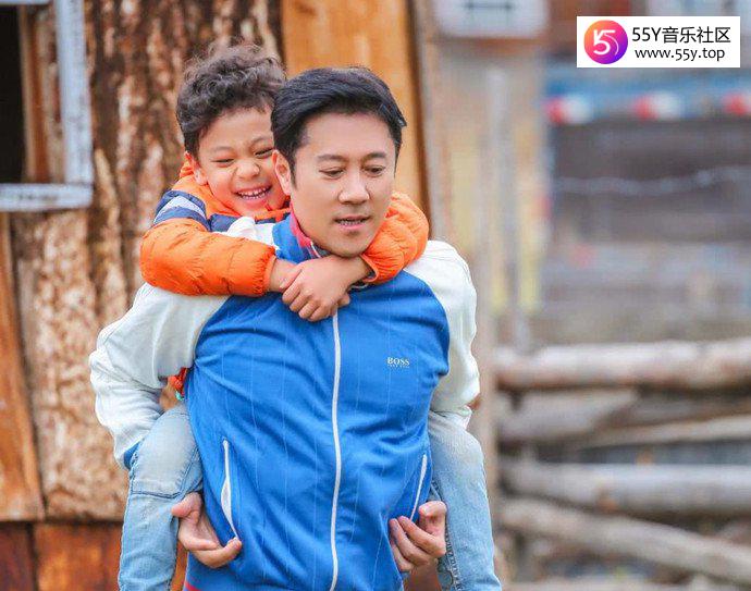 蔡国庆和儿子蔡轩正