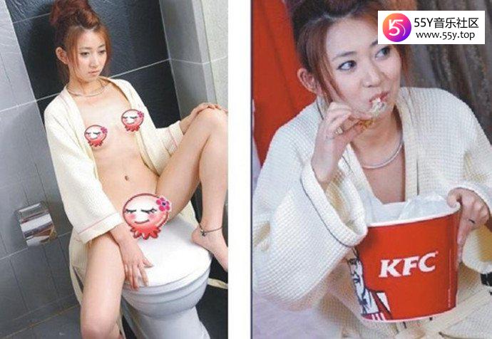 闫凤娇厕所门大尺度照片