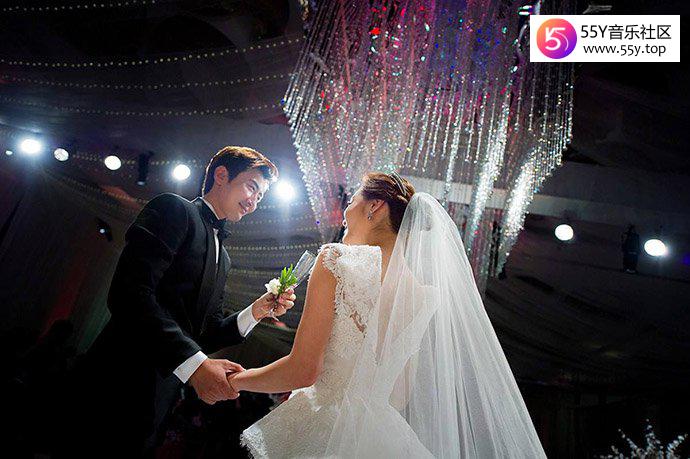 高梓淇蔡琳婚纱照